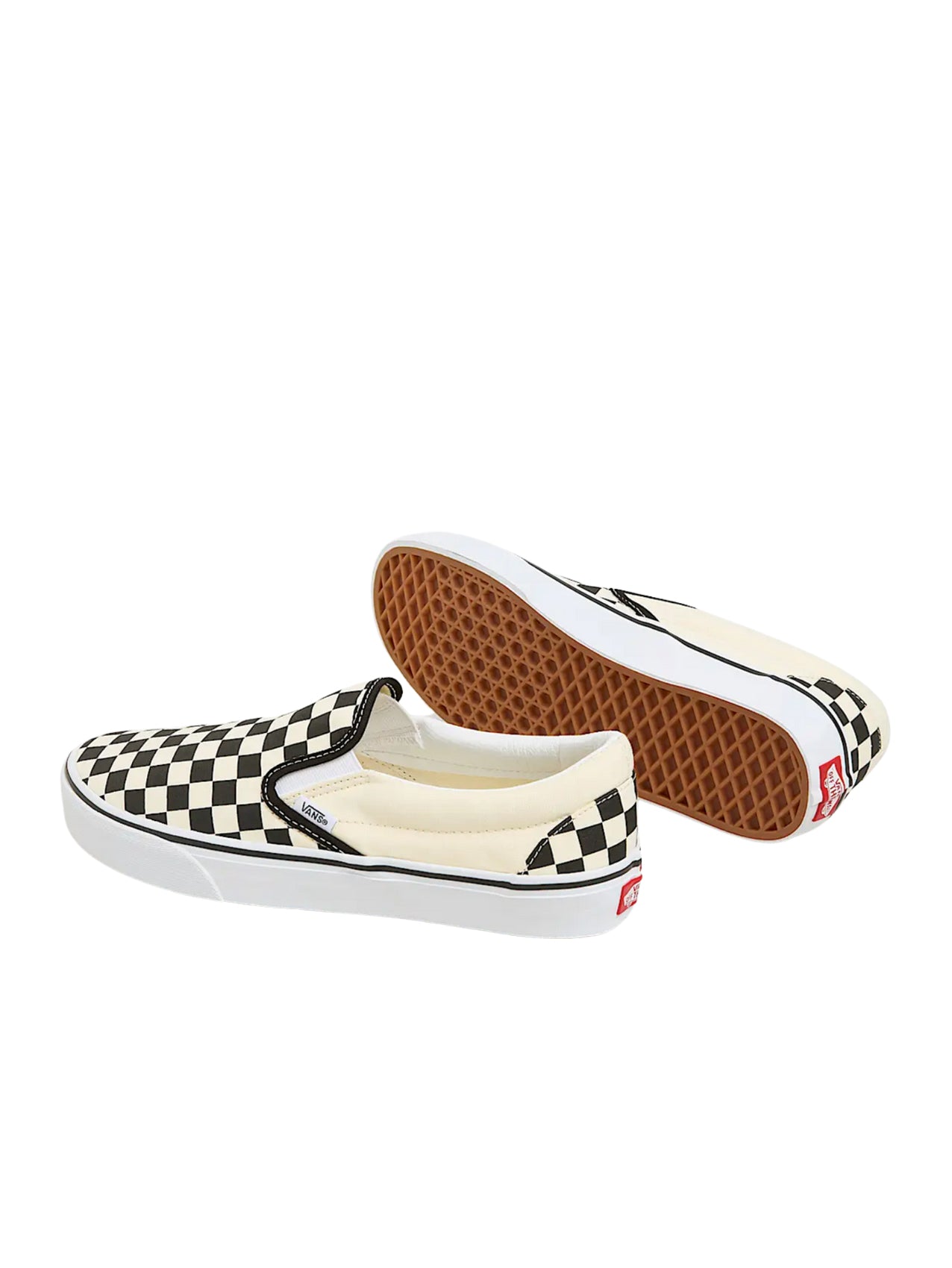 Vans "Checkerboard Classic Slip-On" Black/White