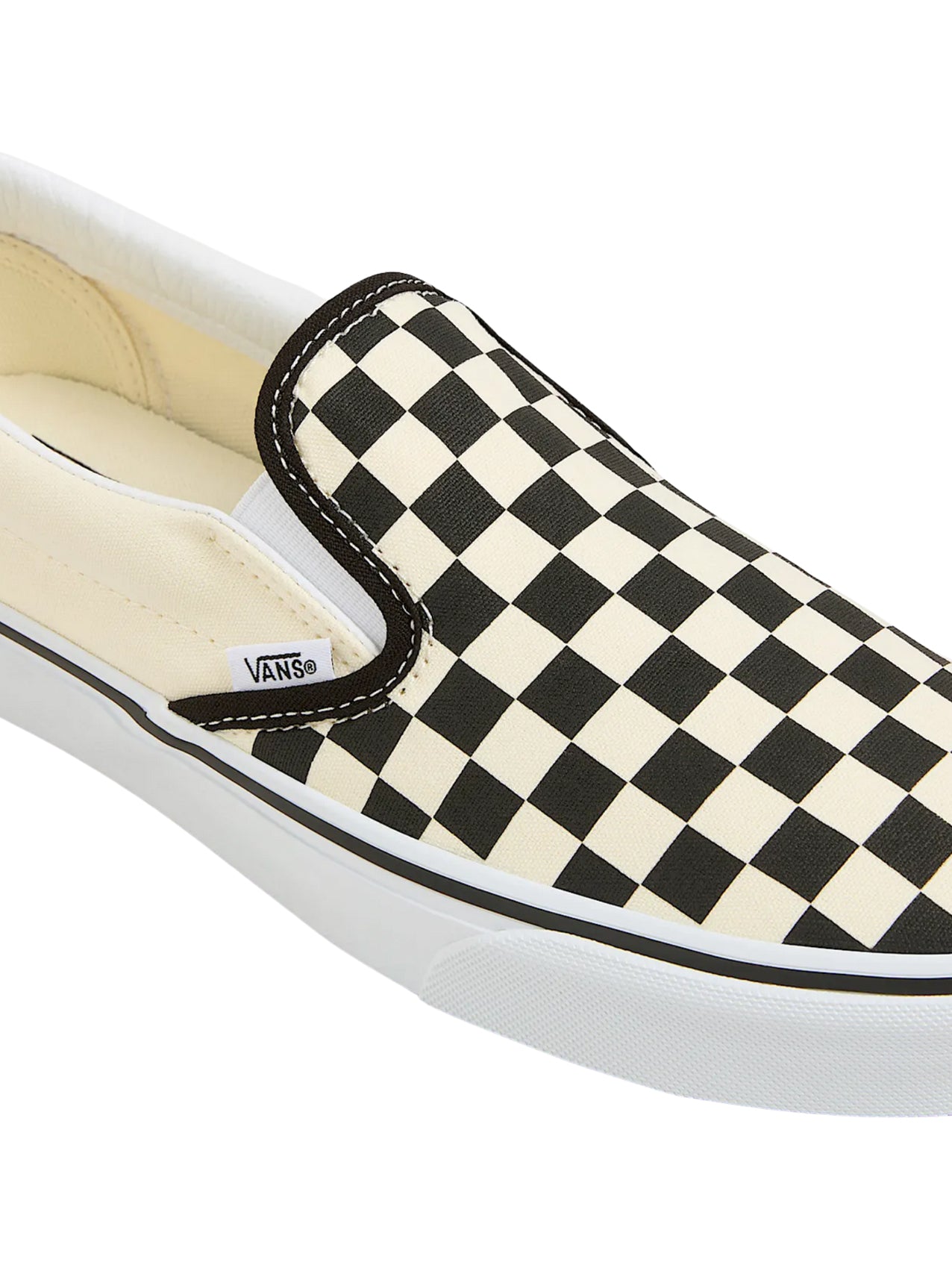Vans "Checkerboard Classic Slip-On" Black/White
