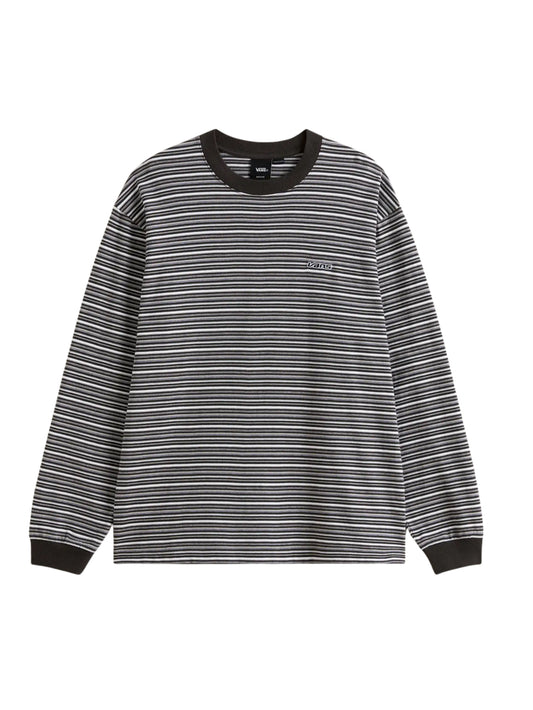 Vans "Wesley Stripe" Knit Longsleeve Black