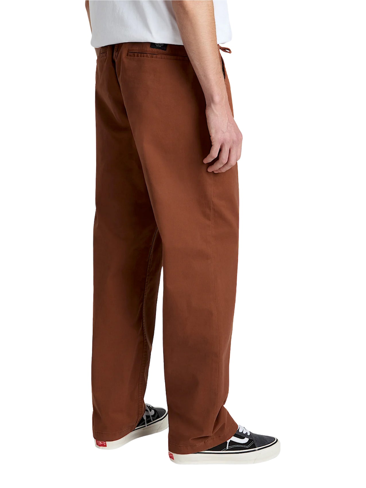 Vans "Authentic Chino" Relaxed Elastic Brown