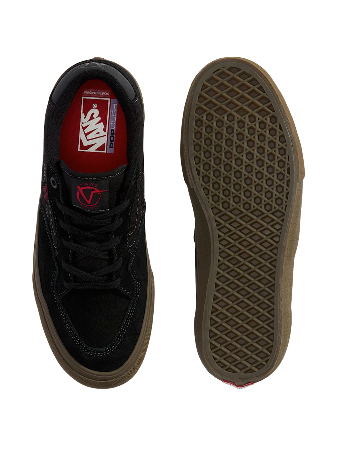 Vans "Skate Rowan" Black / Dark Gum