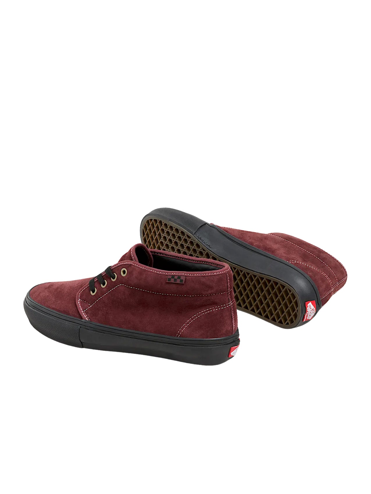 Vans "Skate Chukka" Dark Red/Black