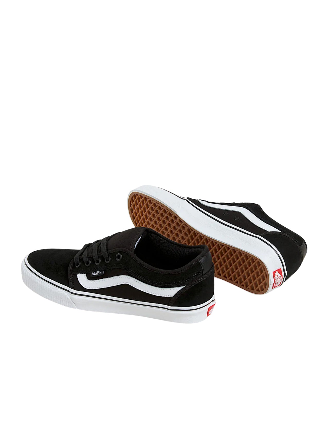 Vans "Skate Chukka Low Sidestripe" Black/White