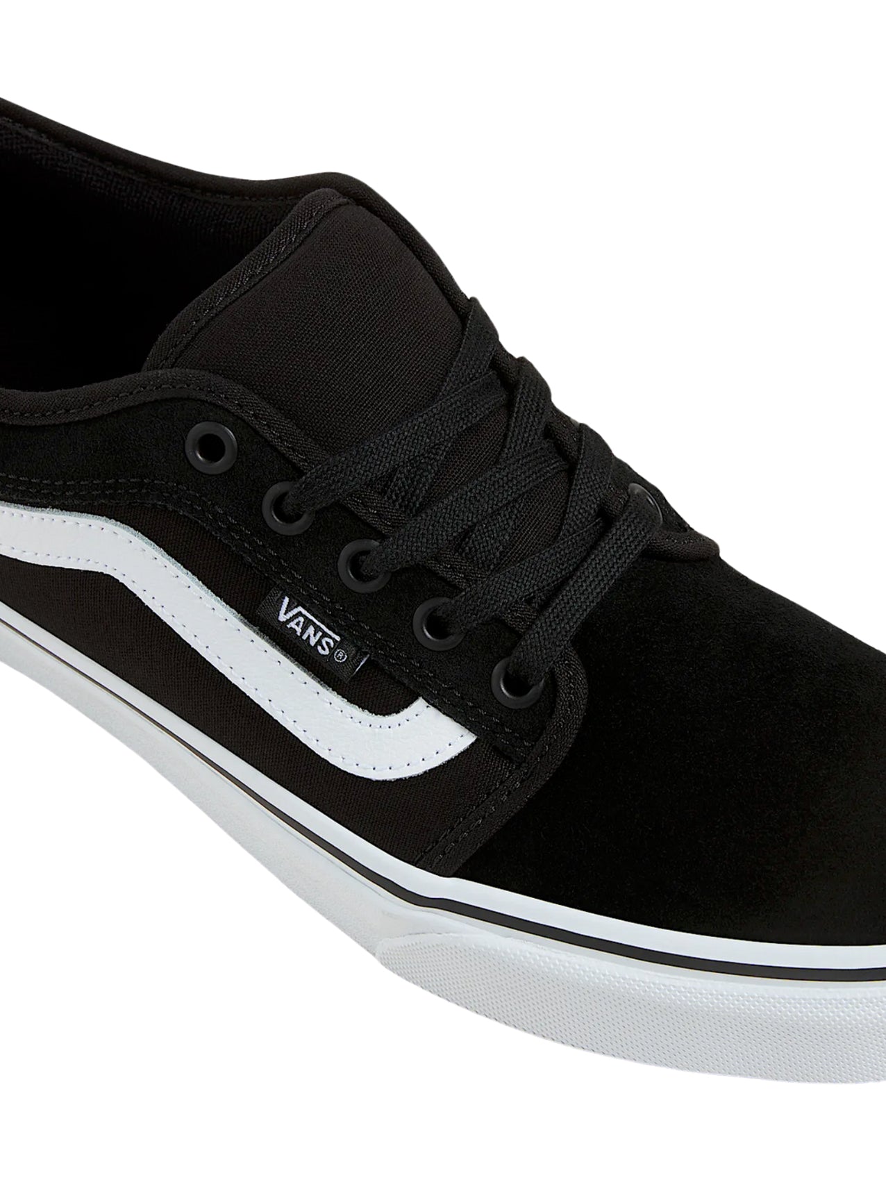 Vans "Skate Chukka Low Sidestripe" Black/White