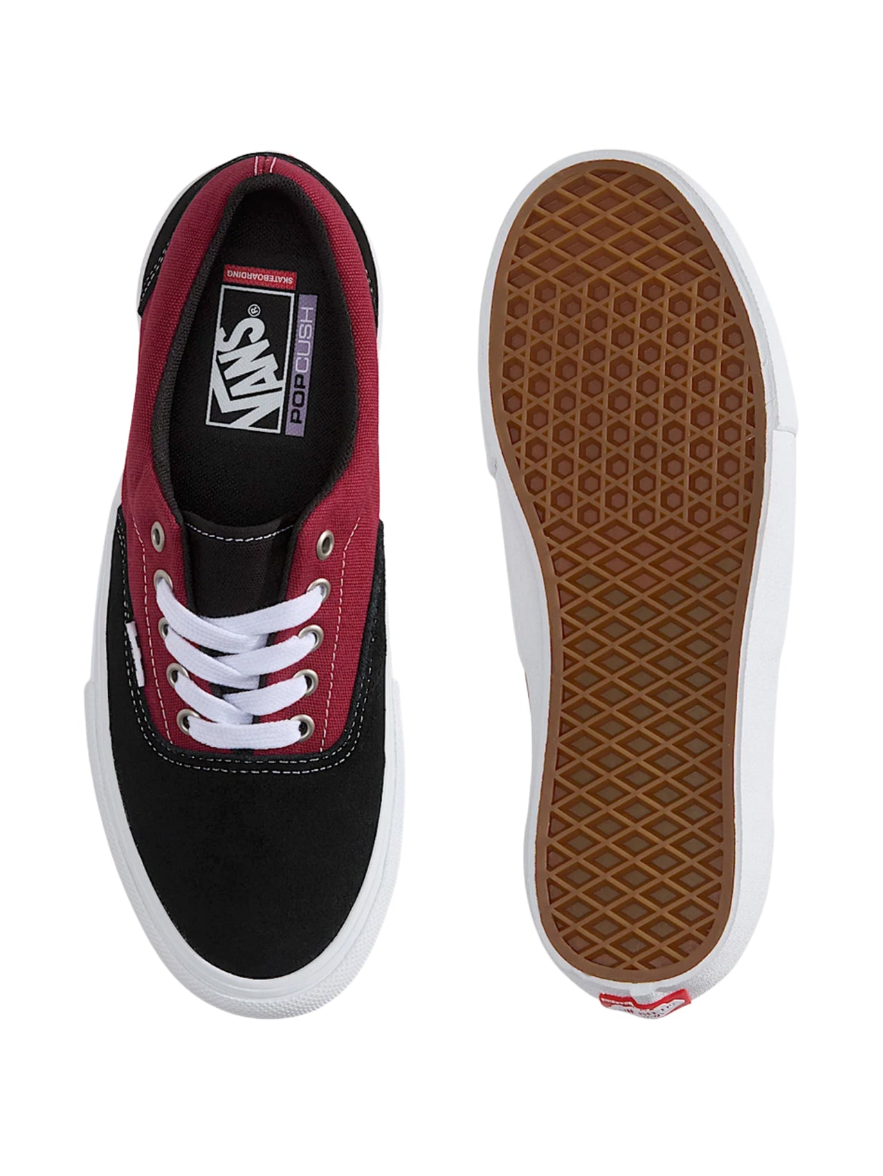 Vans "Skate Era" Black/Dark Red