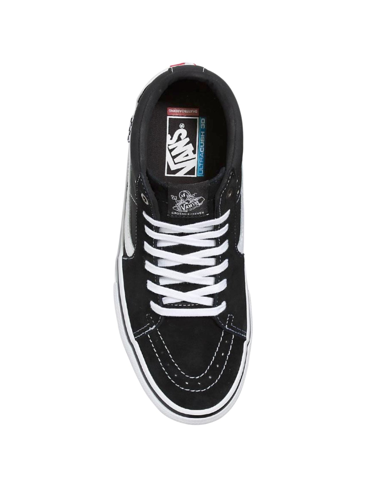 Vans "Skate Grosso Mid" Black/White