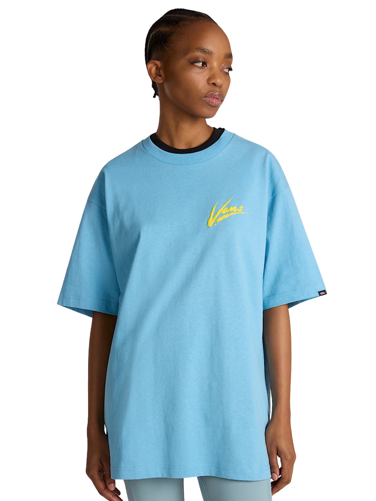 Vans T-Shirt "Brush Script" Blue