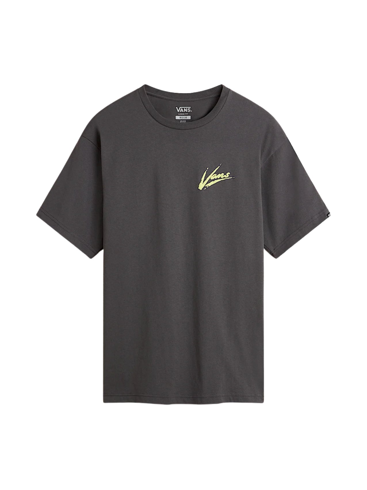 Vans T-Shirt "Brush Script" Asphalt