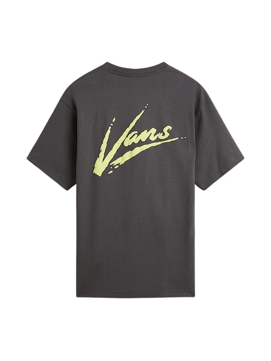 Vans T-Shirt "Brush Script" Asphalt