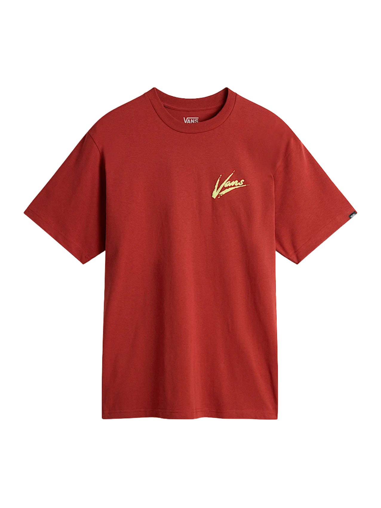 Vans T-Shirt "Brush Script" Red