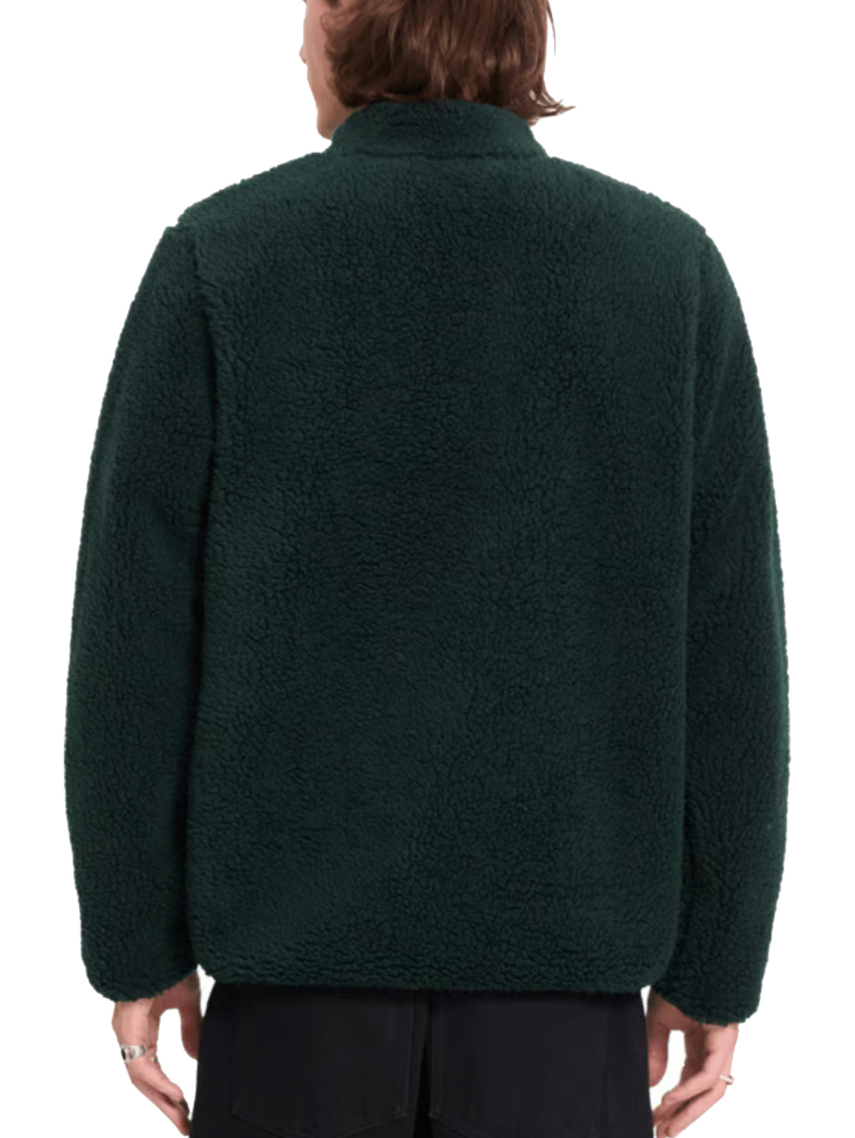 Volcom "Muzzer Fuzzar" Zip Fleece Scarab