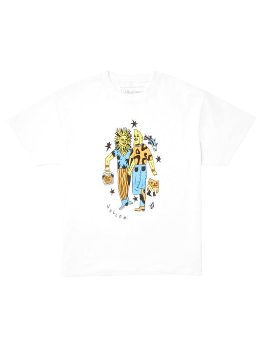 Volcom T-Shirt "Bob Mollema 3" White