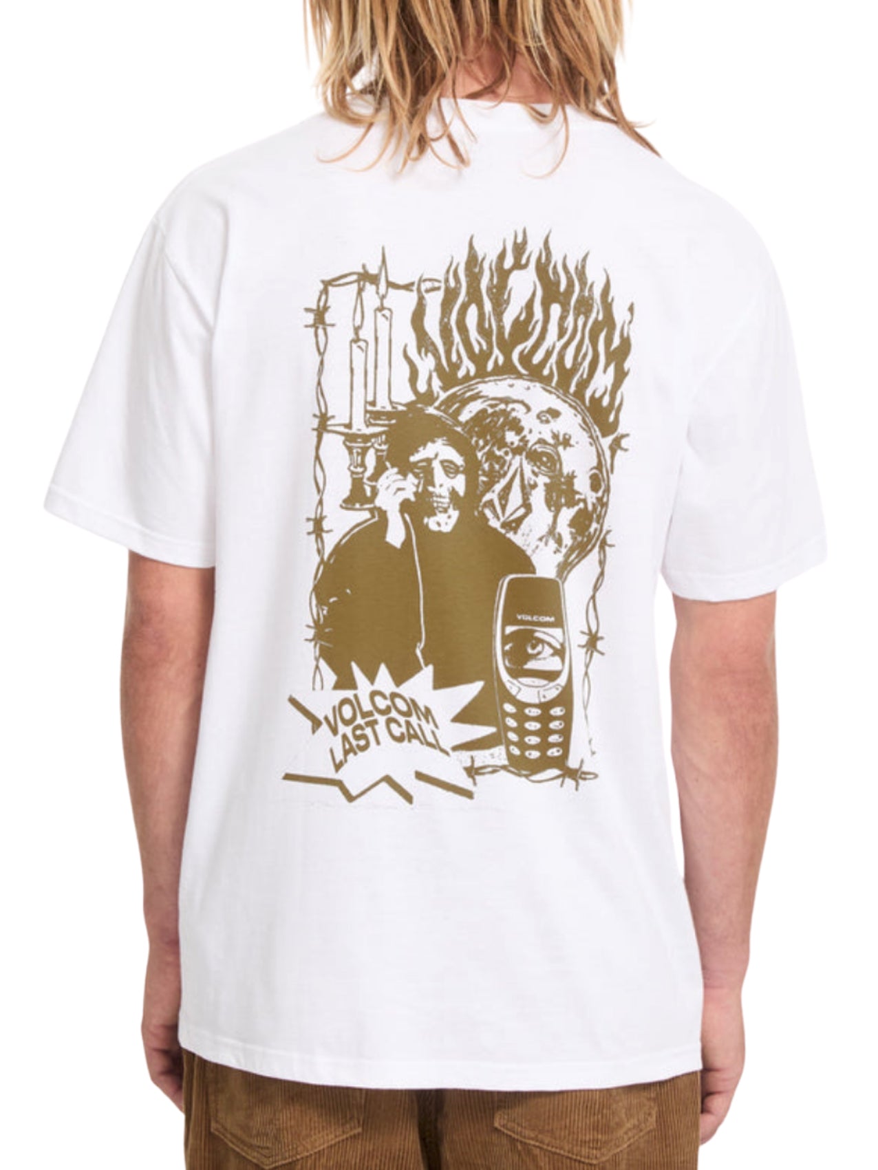 Volcom T-Shirt "Last Call" White
