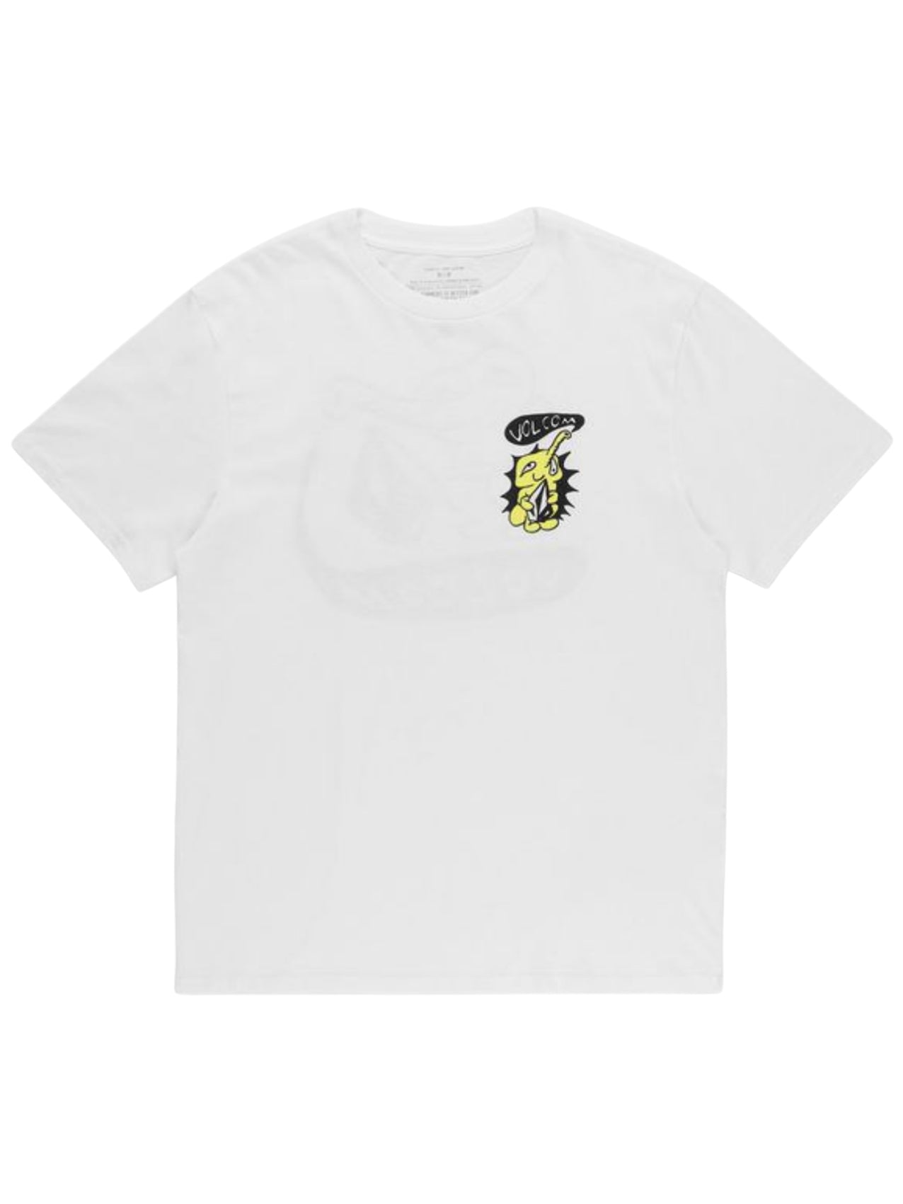 Volcom T-Shirt "Santi Stoned" White
