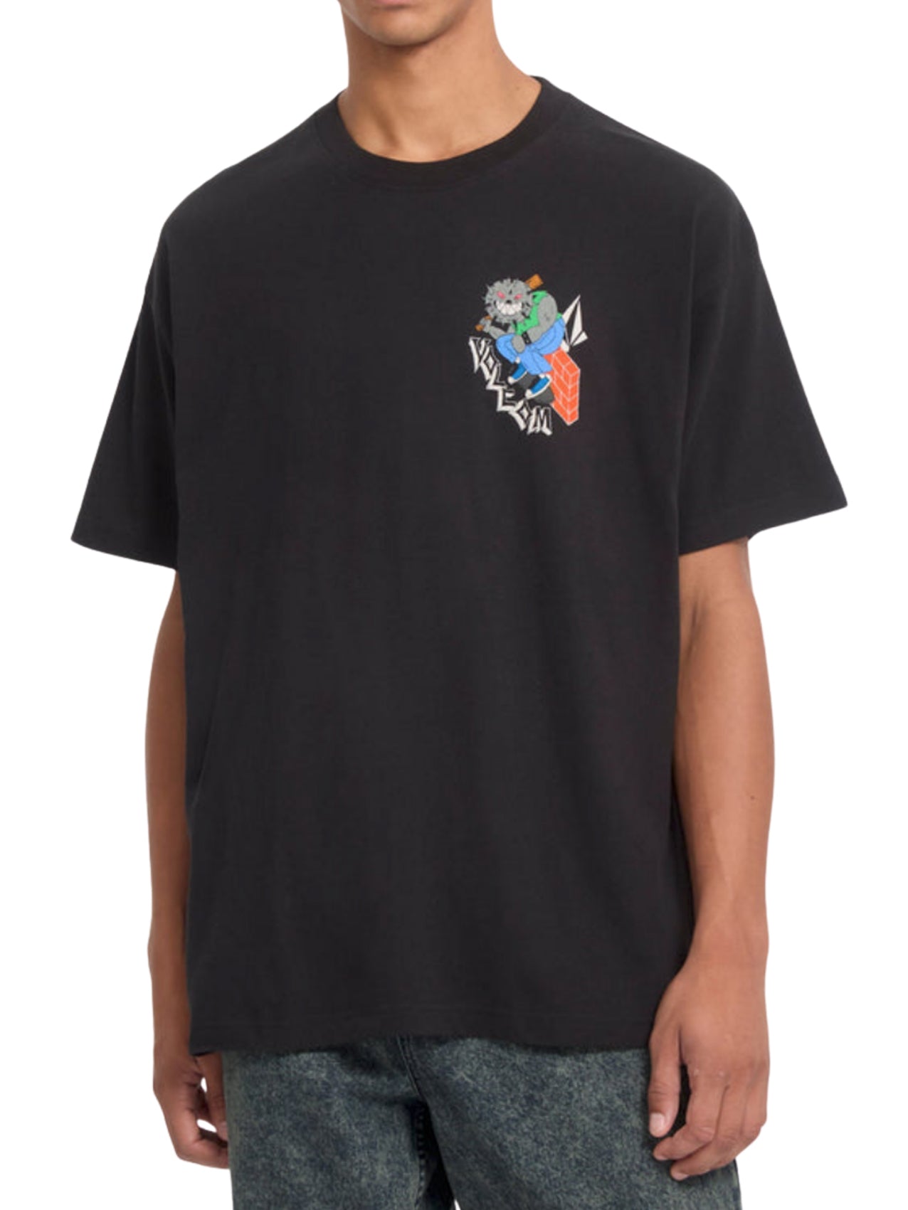 Volcom T-Shirt "Sk8 Break" Black