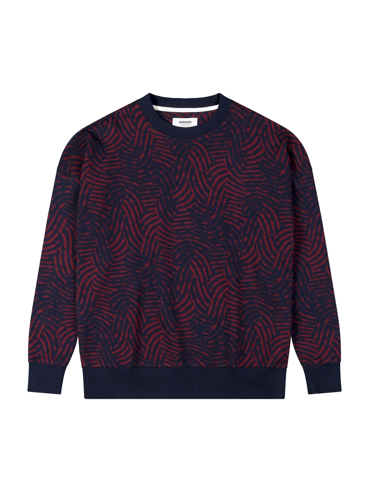 Wemoto "Cotton Jacquard" Crewneck Sweatshirt