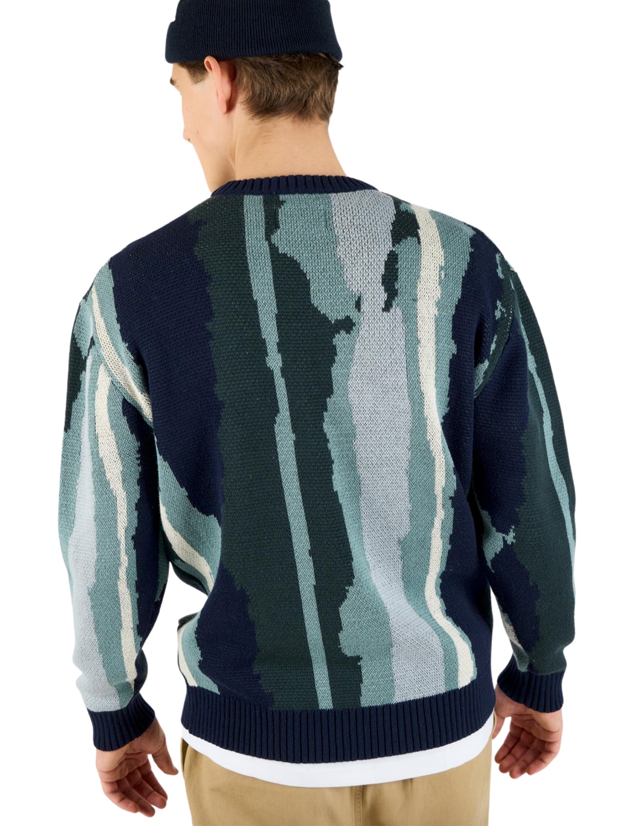 Wemoto "Johnson" Cotton Knit Crewneck Pullover