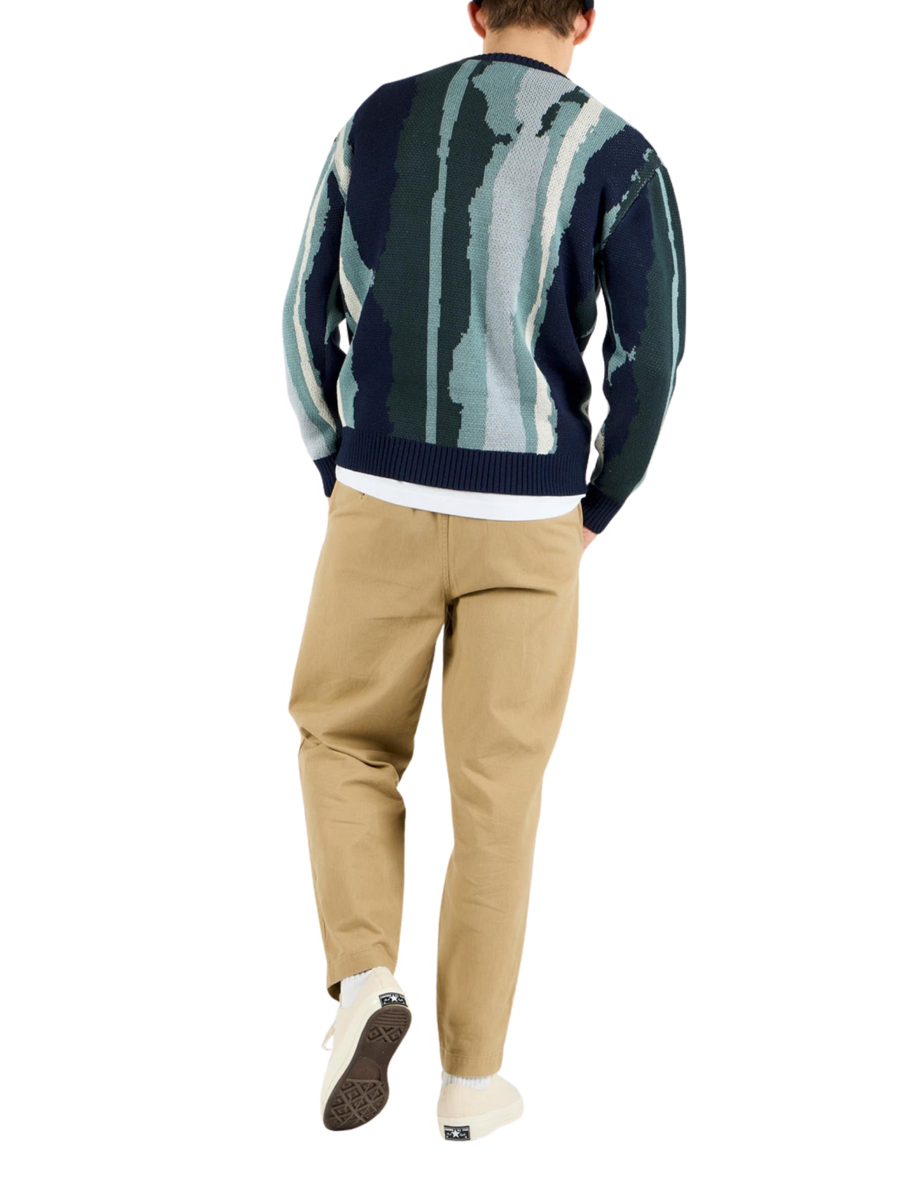 Wemoto "Johnson" Cotton Knit Crewneck Pullover