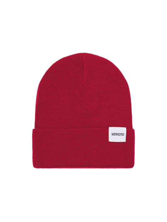 Wemoto "Cuffed" Beanie Red