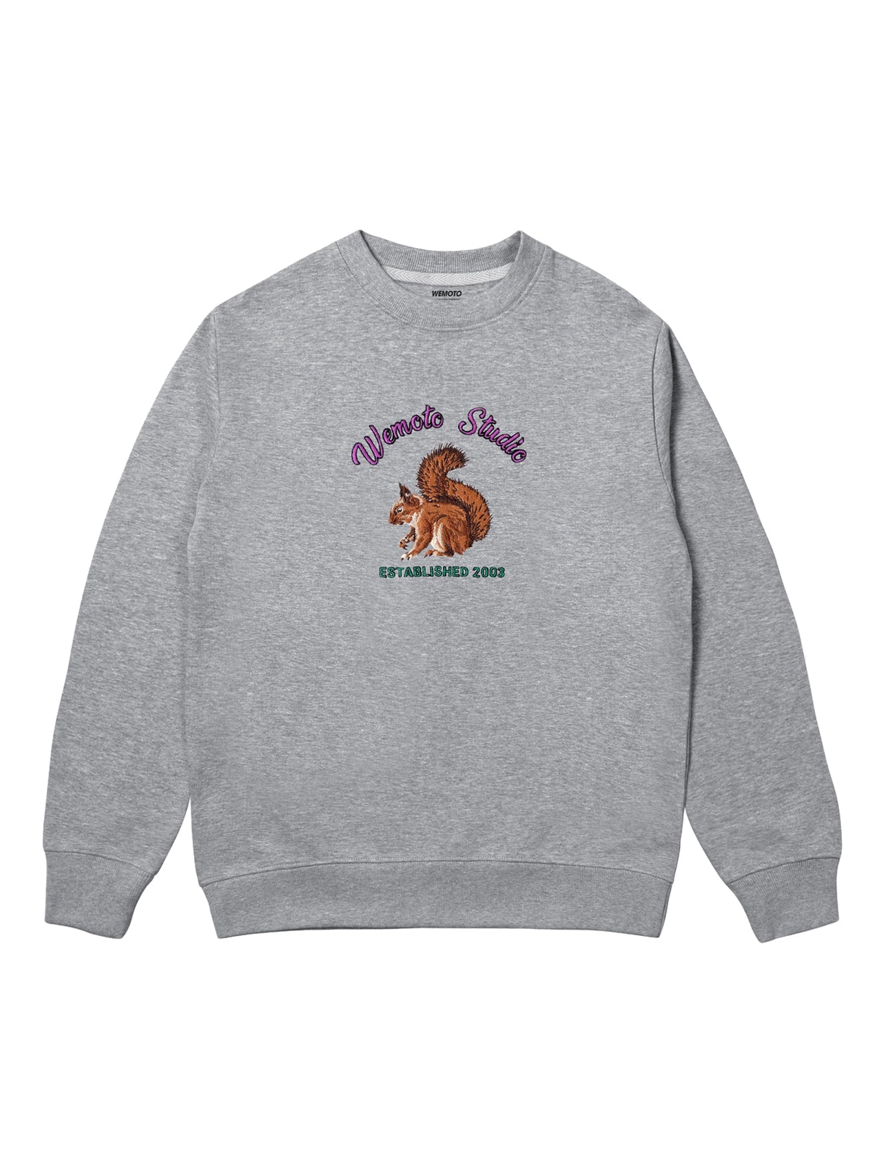 Wemoto "Parklife" Embroidered Crewneck Pullover