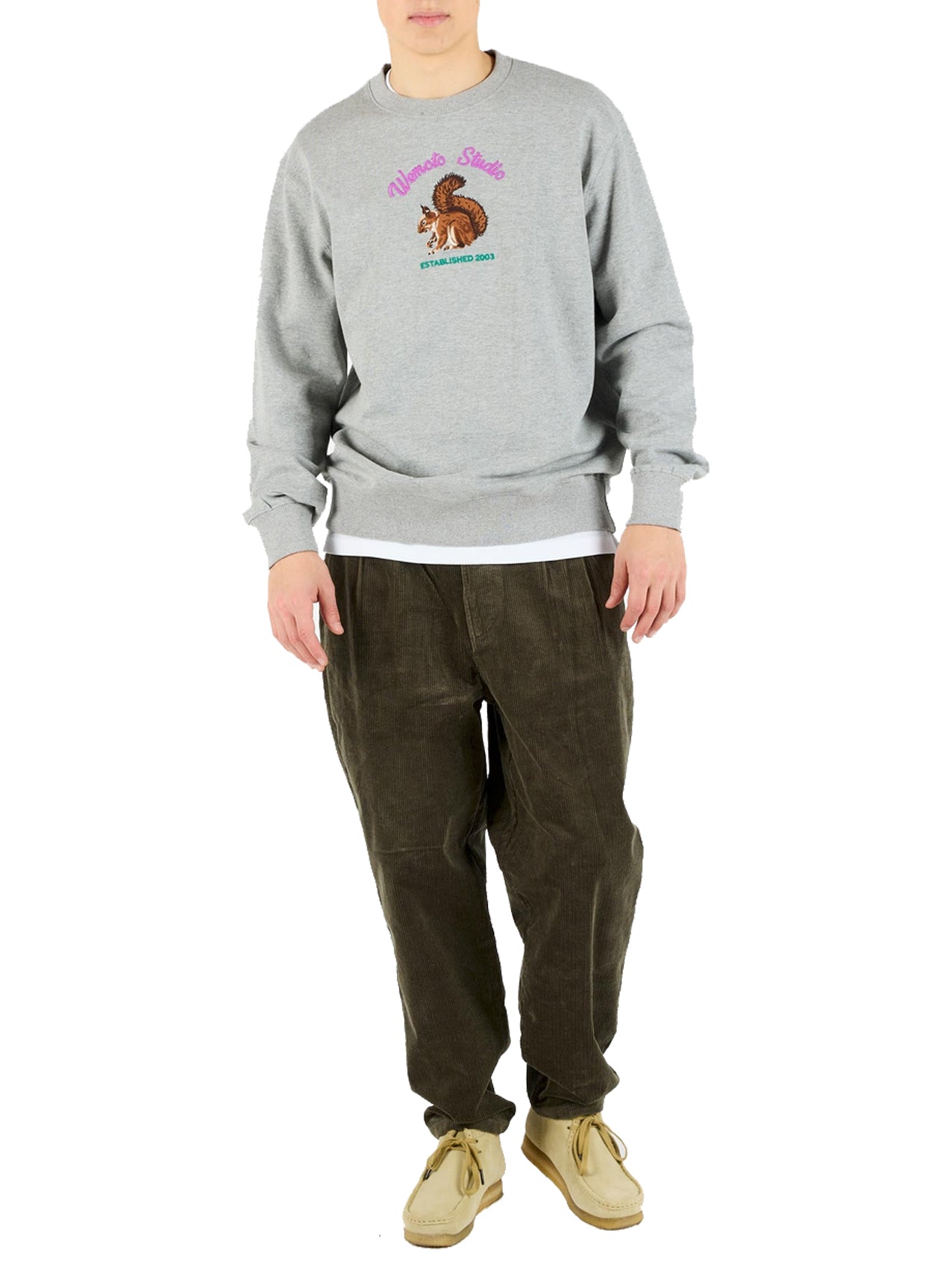 Wemoto "Parklife" Embroidered Crewneck Pullover