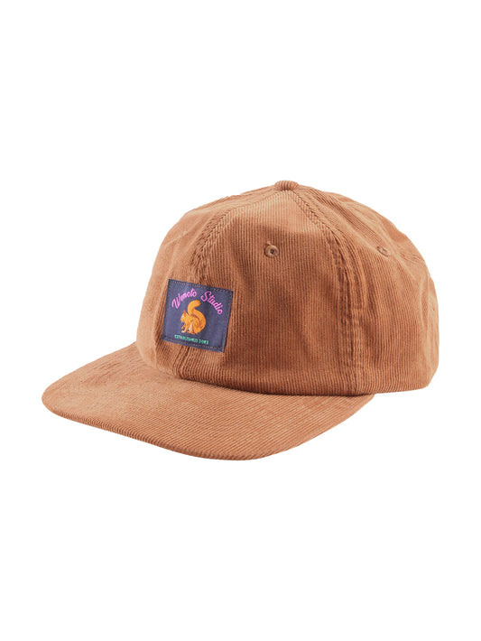 Wemoto "Parklife" Cord Cap Brown