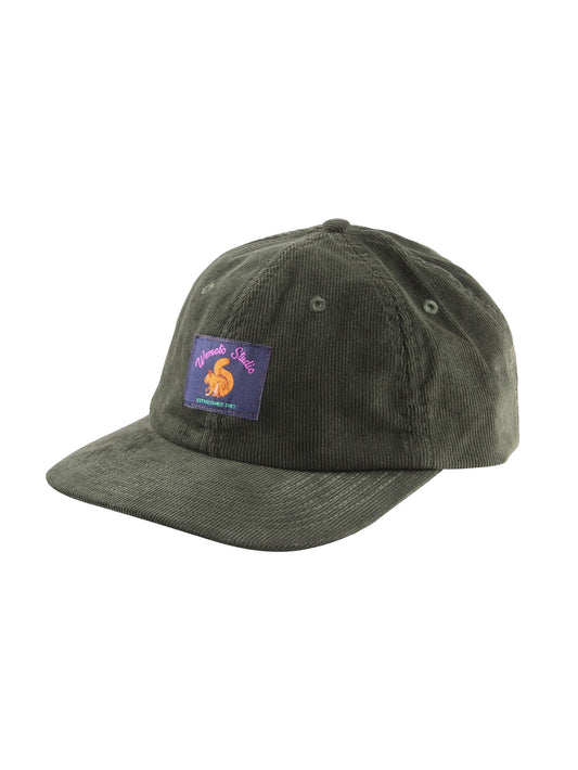 Wemoto "Parklife" Cord Cap Green