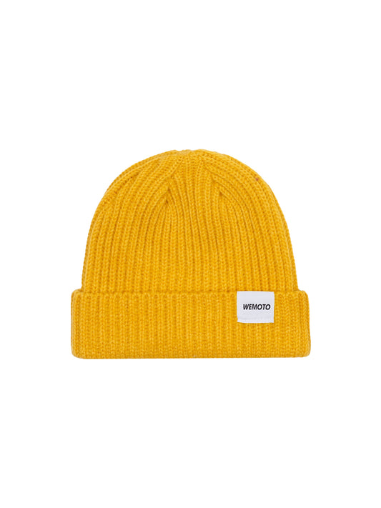 Wemoto "Ribbed Knit" Beanie Yellow