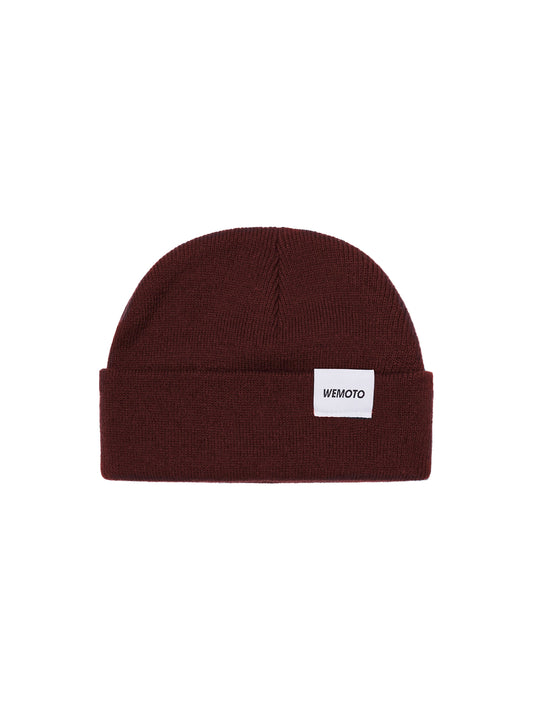 Wemoto "Short Cuffed" Beanie Burgundy
