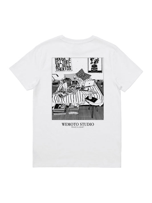 Wemoto T-Shirt "Bed Tee" White