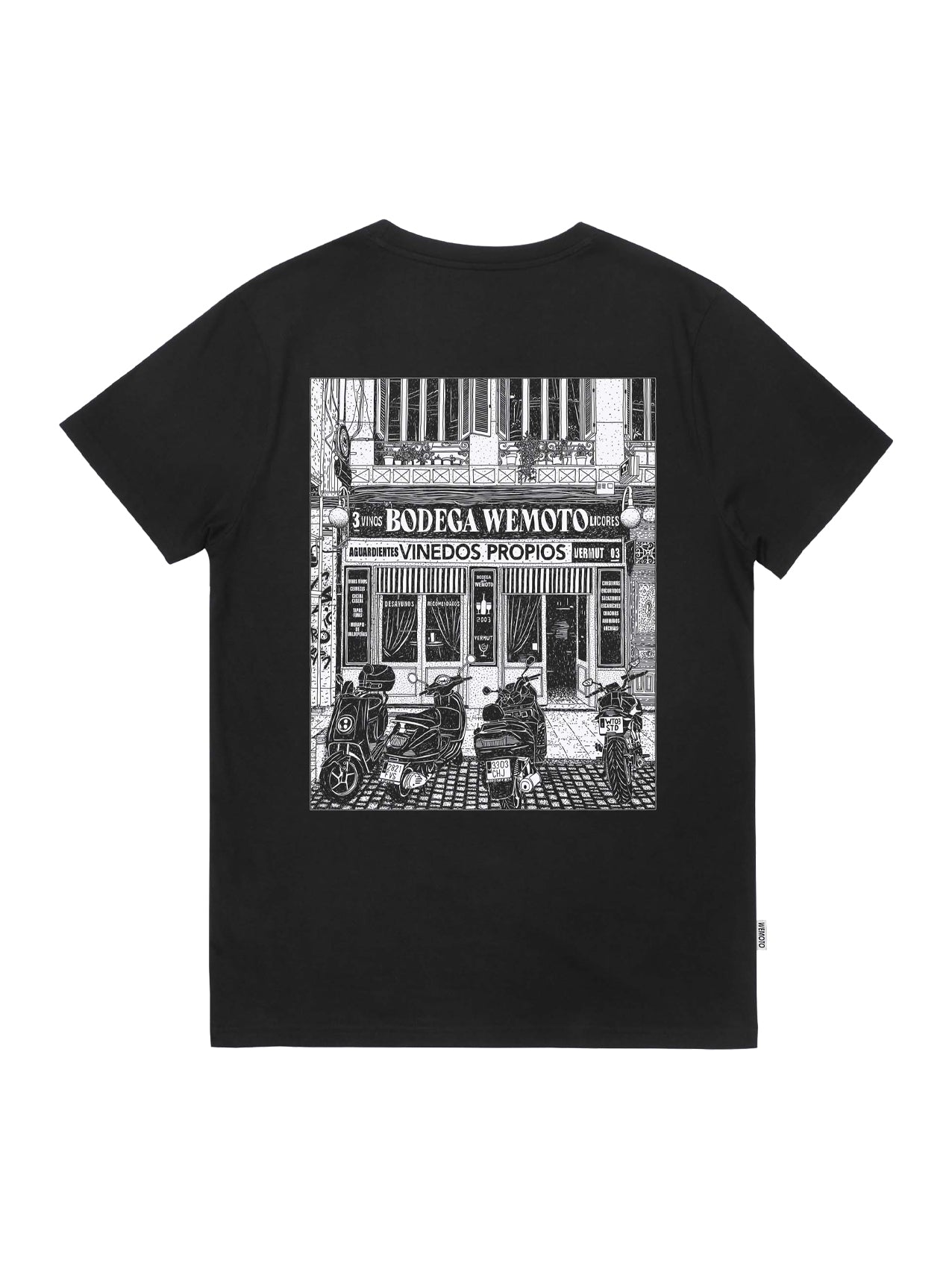 Wemoto T-Shirt "Bodega" Black