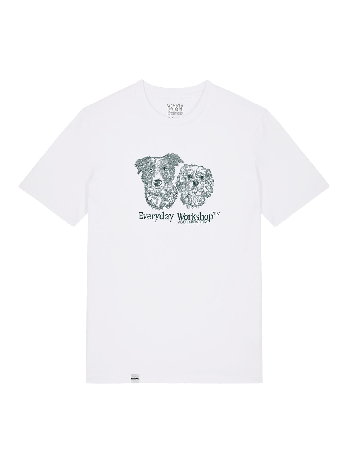 Wemoto T-Shirt "Dog Shop" White
