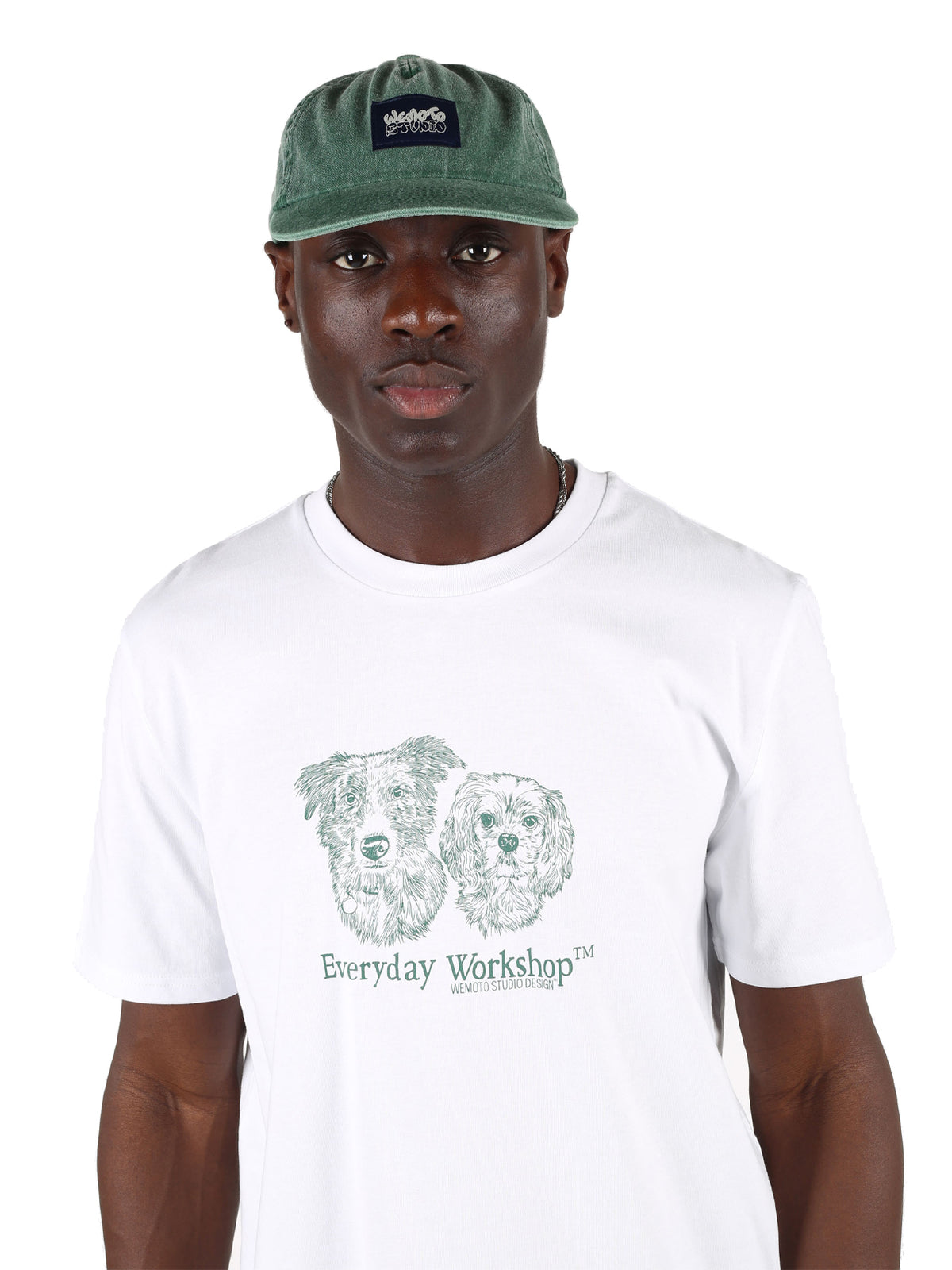 Wemoto T-Shirt "Dog Shop" White