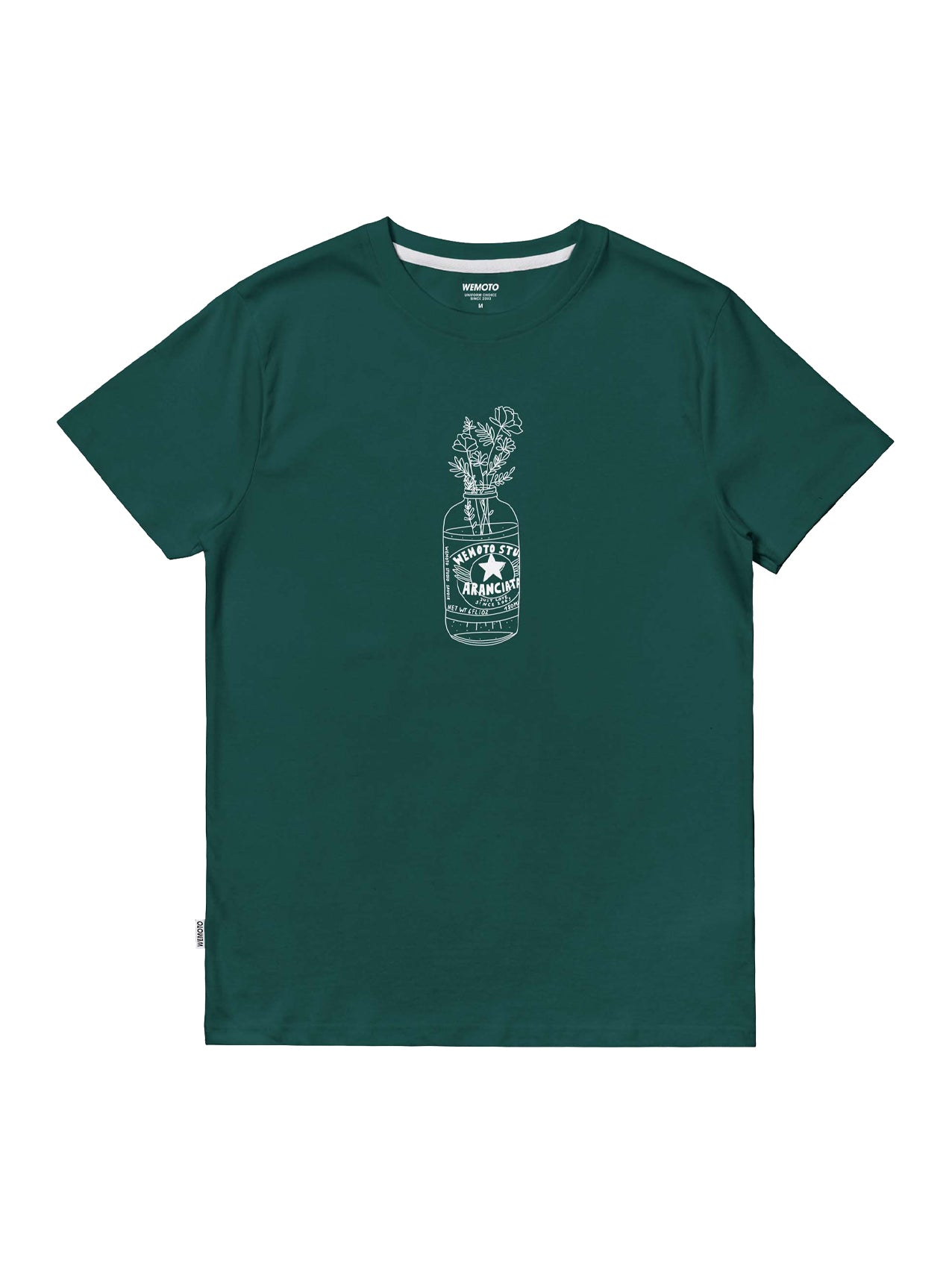 Wemoto T-Shirt "Limonata" Glazed Green