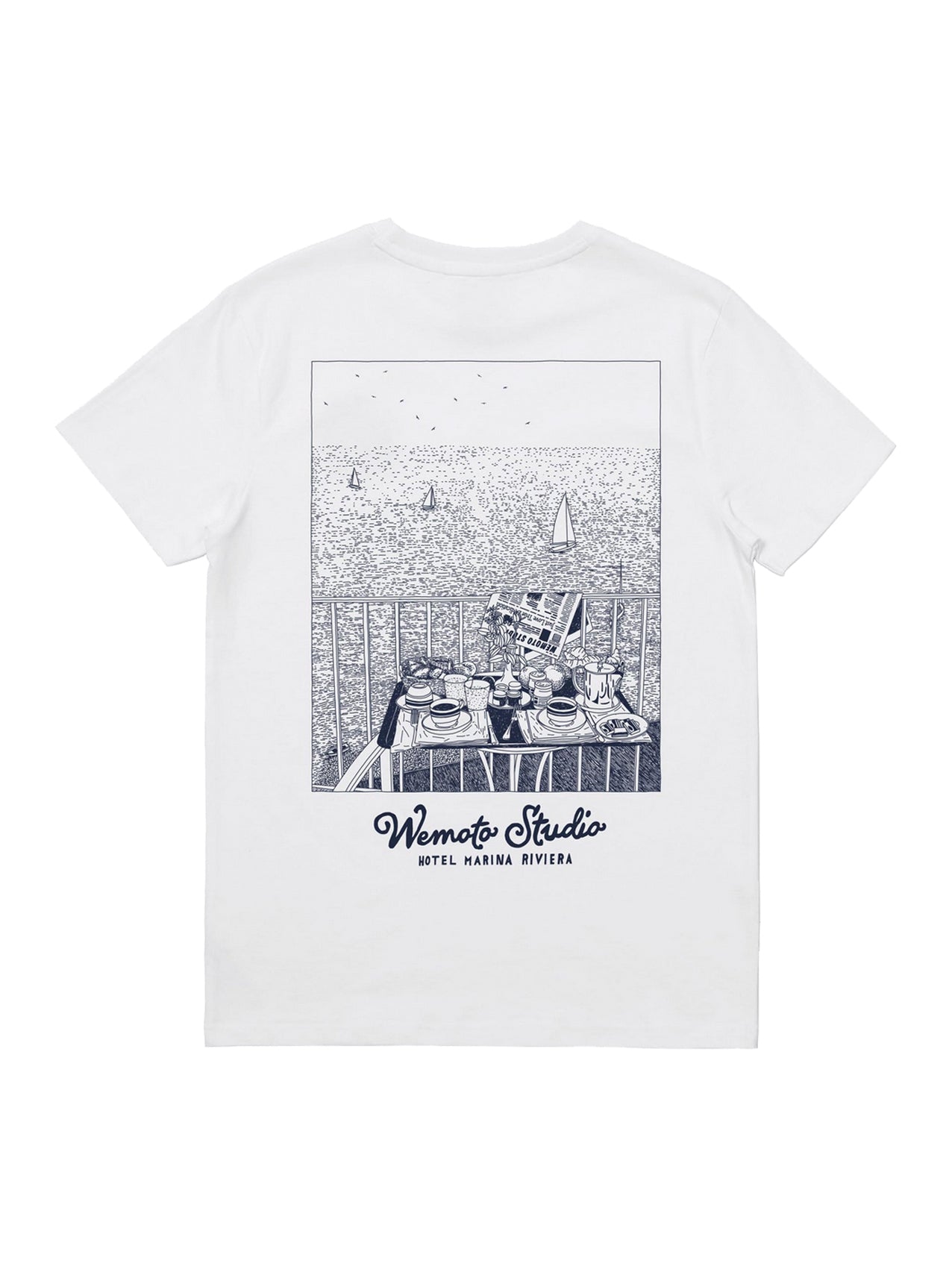 Wemoto T-Shirt "Manna" White