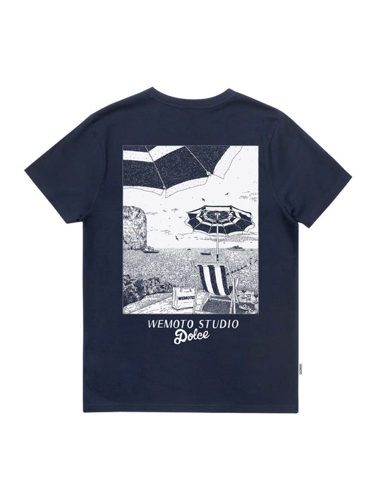 Wemoto T-Shirt "Sun Cream" Navy