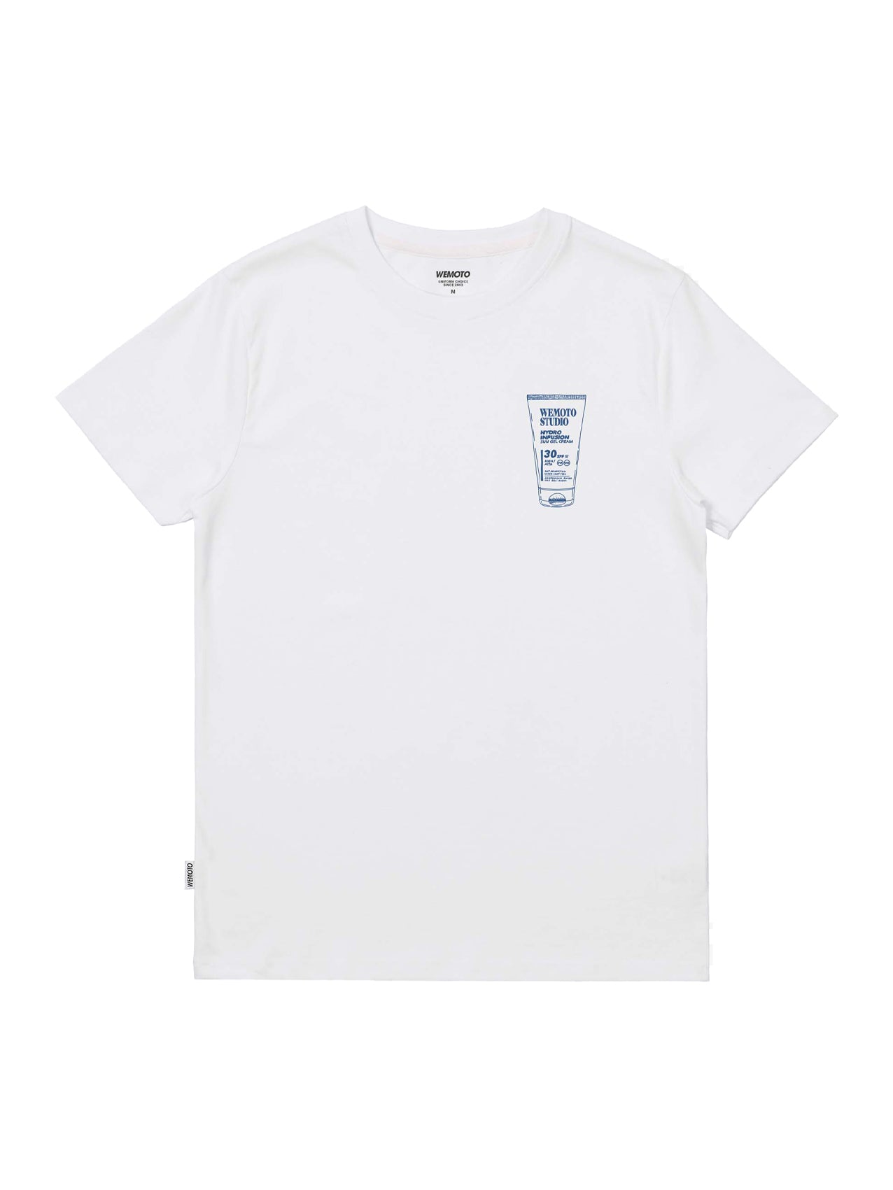 Wemoto T-Shirt "Sun Cream" White