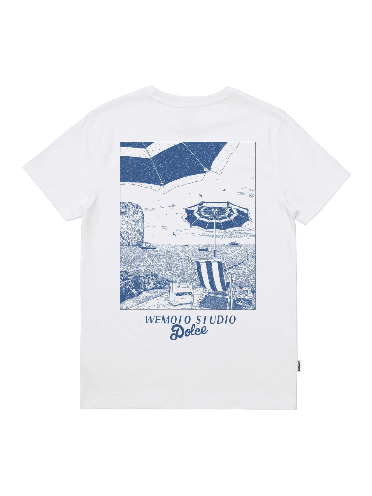 Wemoto T-Shirt "Sun Cream" White