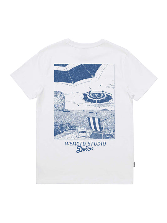 Wemoto T-Shirt "Sun Cream" White