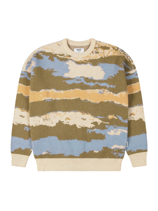 Wemoto "Shane" Vegan Knit Crewneck Pullover