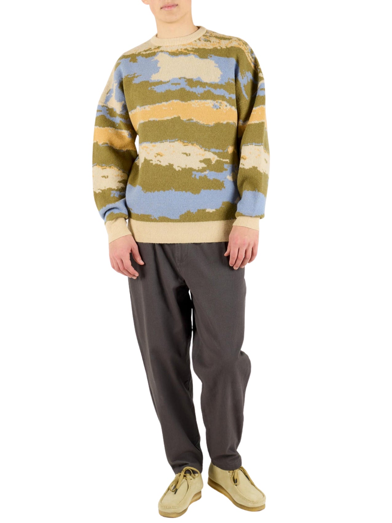Wemoto "Shane" Vegan Knit Crewneck Pullover