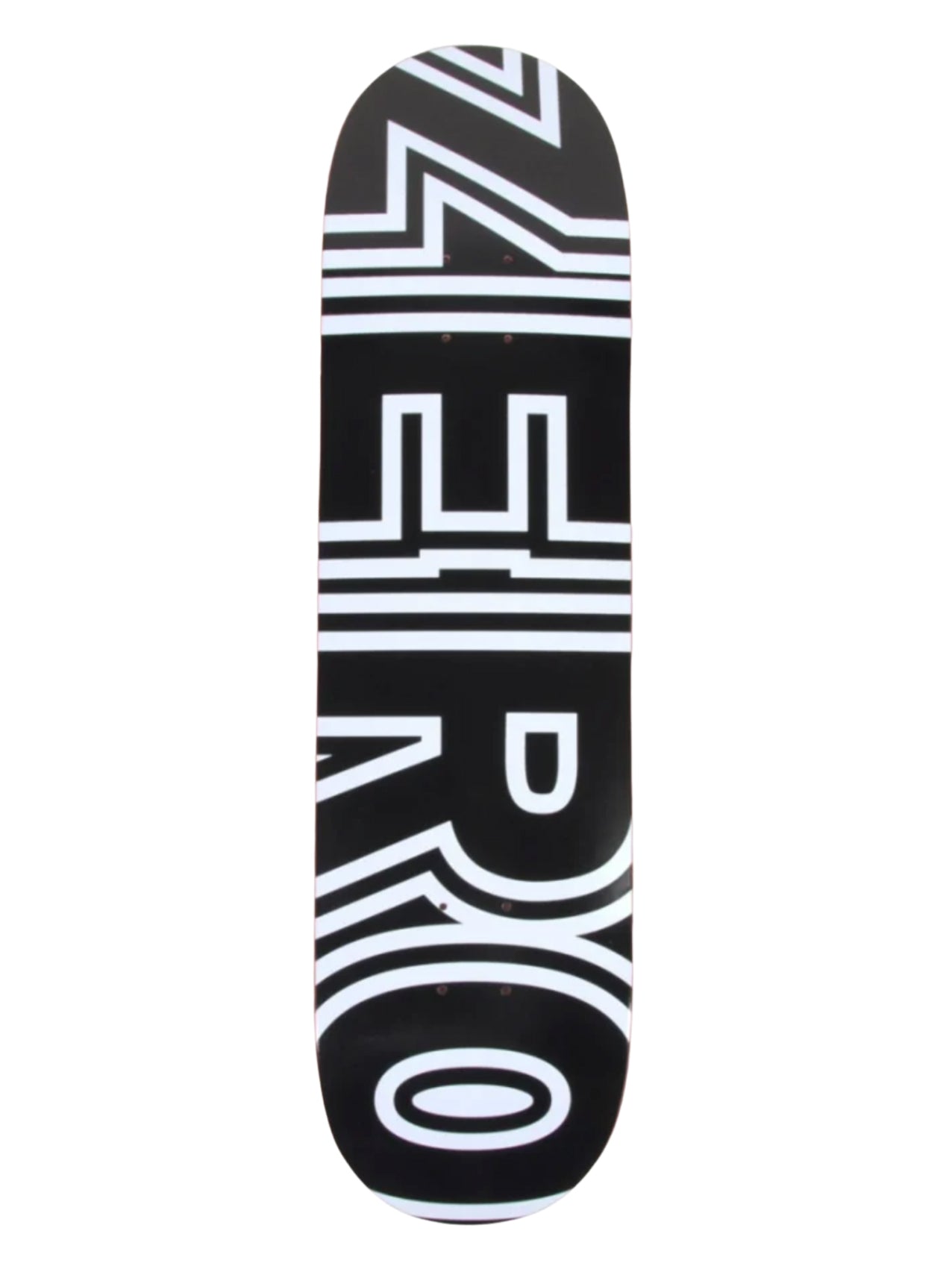 Zero Skateboards "Bold Black" 8.5"